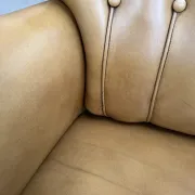 1950s leather armchair