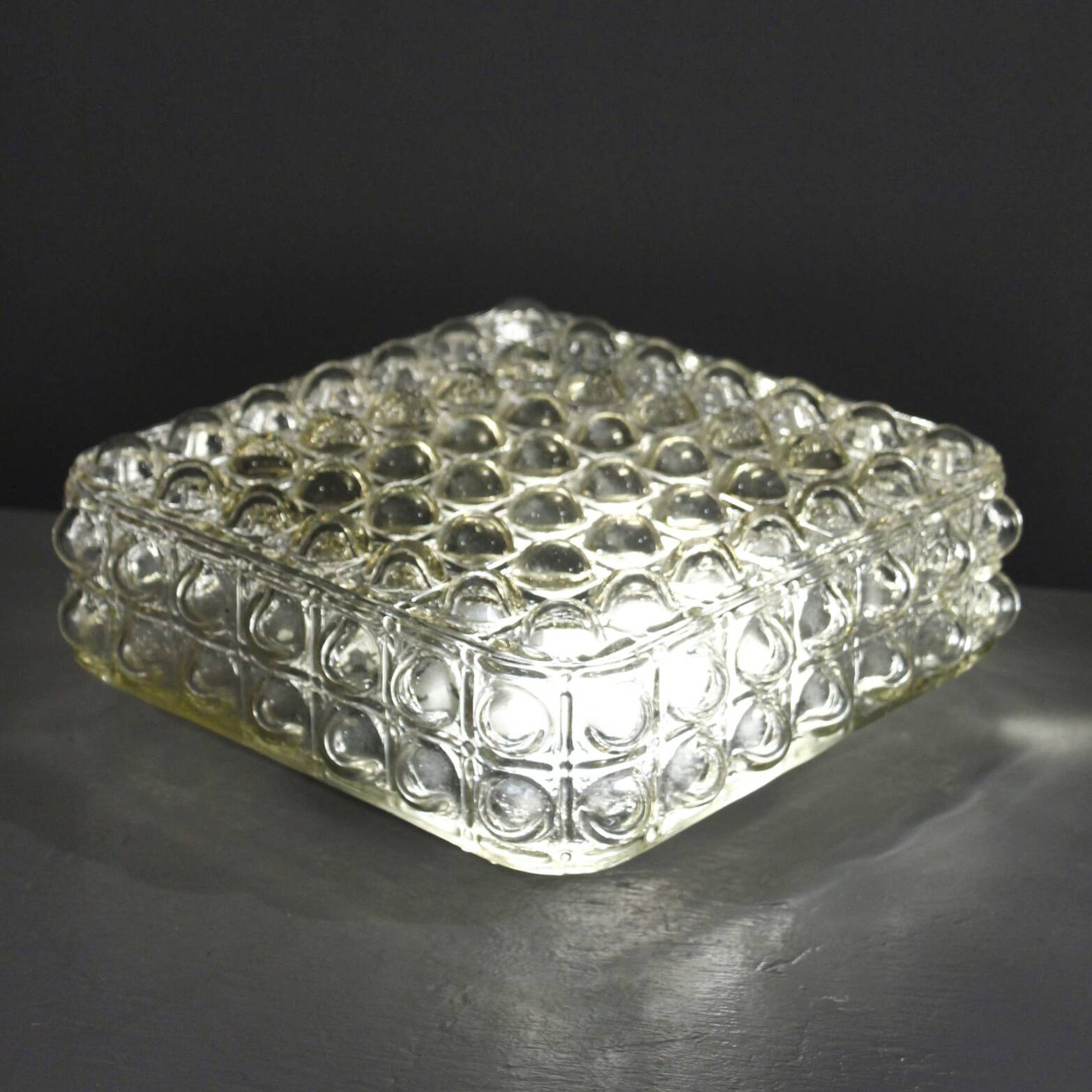 Bubble style wall or ceiling light Limburg Helena Tynell 1970s