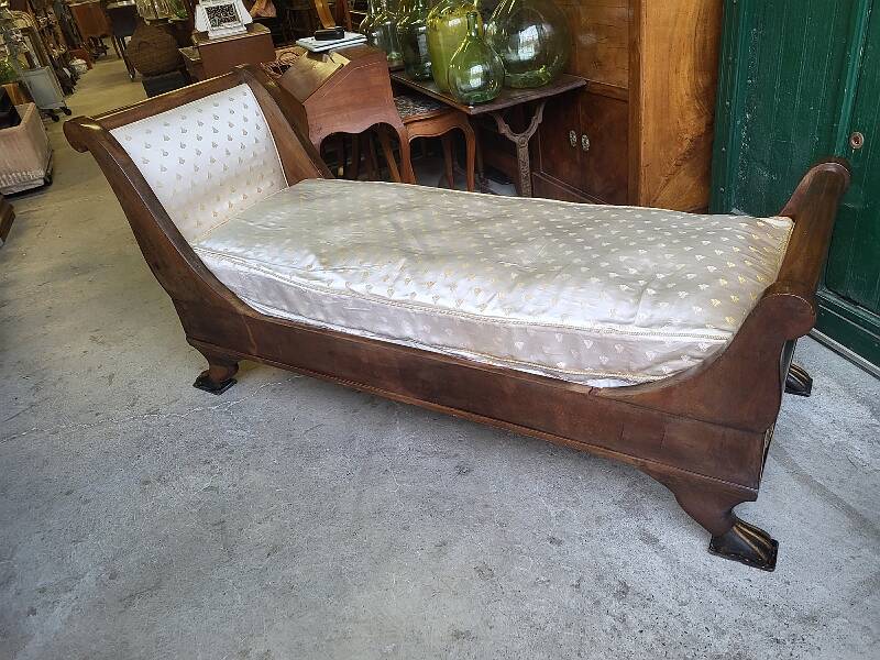 bench sofa bed 19th century empire daytime