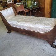 bench sofa bed 19th century empire daytime