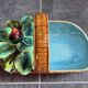 Rare Majolica Strawberry Basket - Sarreguemines 1521 - Circa 1880