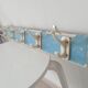 Vintage wall coat rack from the 60s/70s