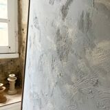 Tableau abstrait texturé