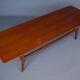 Teak coffee table by Louis van Teeffelen for Wébé. 1950s