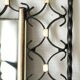 Miroir en fer forgé et laiton vintage 50/60
