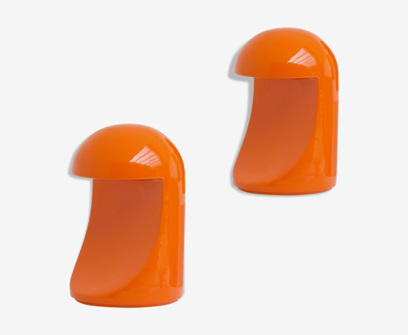 Paire de lampes de table Longobarda par Marcello Cuneo