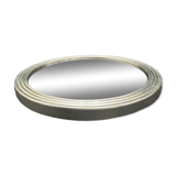 Small round mirror tray