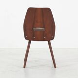 Set of 4 dining lollipop chairs by františek jirák for tatra, 60's