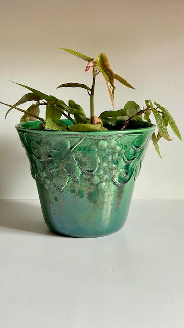 Cache-POT Barbotine GIEN Vintage