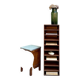 Meuble trieur en bois 70s (rénové)