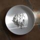 White earthenware centrepiece