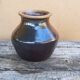 Vintage 1970s glazed stoneware vase