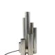 Hollywood Regency metal table lamp with 6 lights, Sciolari, Italy 1970.