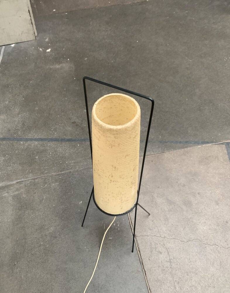 Mid-century minimalist floor lamp by Hesse Leuchten, 1960s.