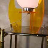table lamp 1970 space age very good original condition 25x18