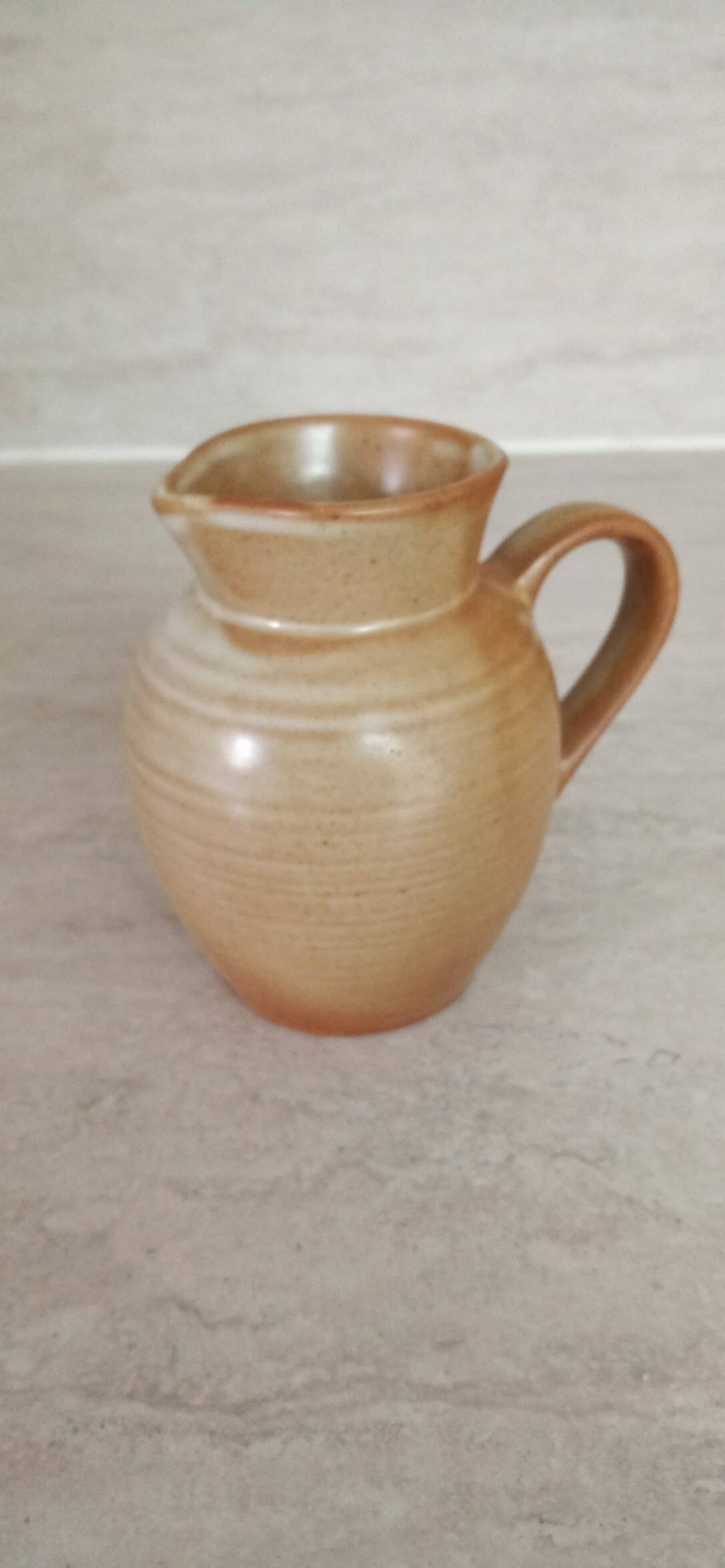 CNP stoneware milk jug, cream jug