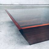 Postmodern Reverse Pyramid Coffee Table, 1980s