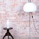 Mid-Century Chrome Floor Lamp by Guzzini for Meblo, Italy, 1960s