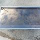 Vintage coffee table with chrome and gold base
