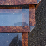 Hollywood Regency pull-out tables