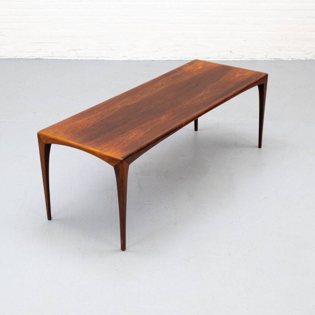 Erling Torvits rosewood coffee table 1960s
