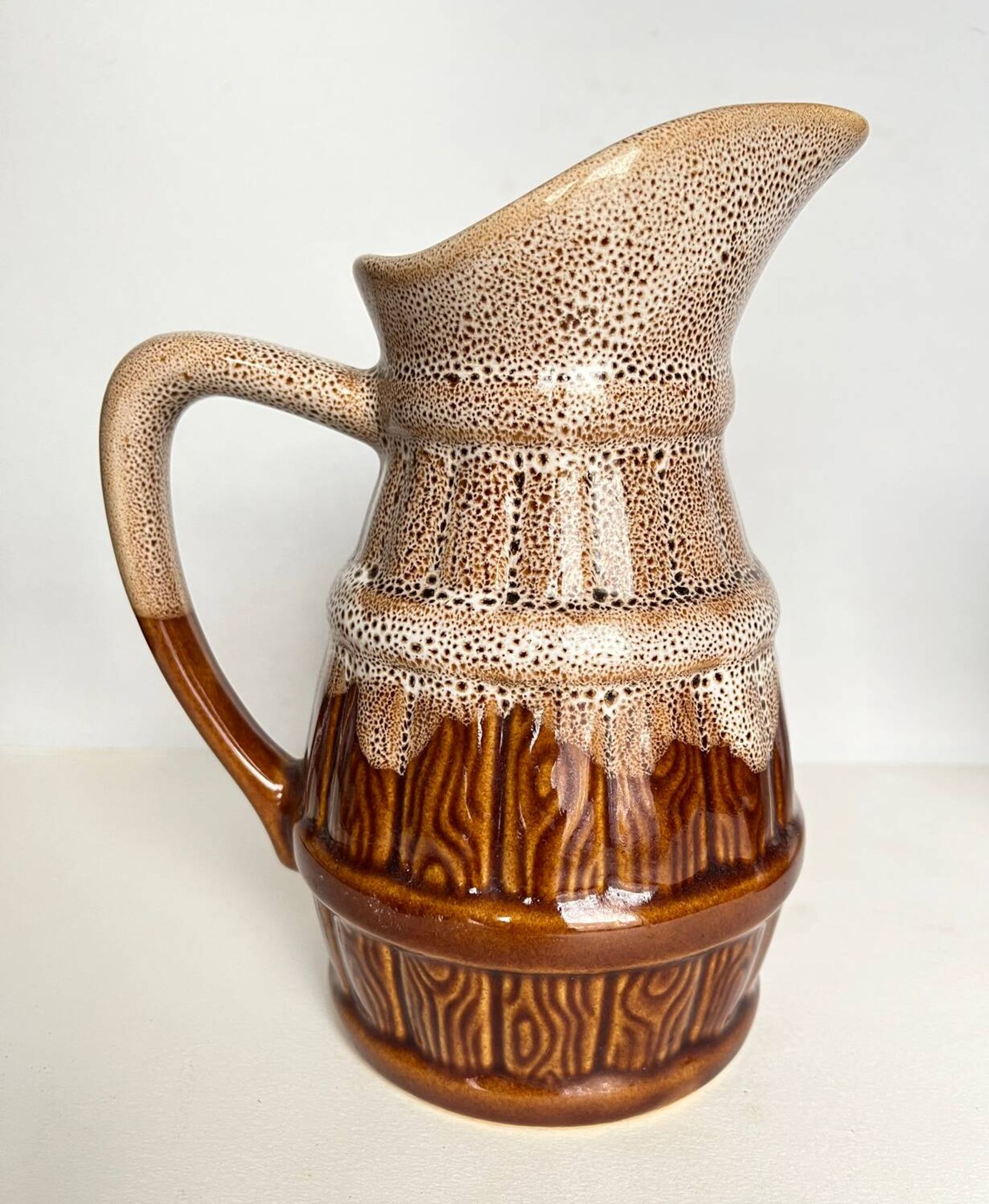 Pair of vintage pitchers