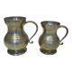 Set of 2 20th century water pitchers
