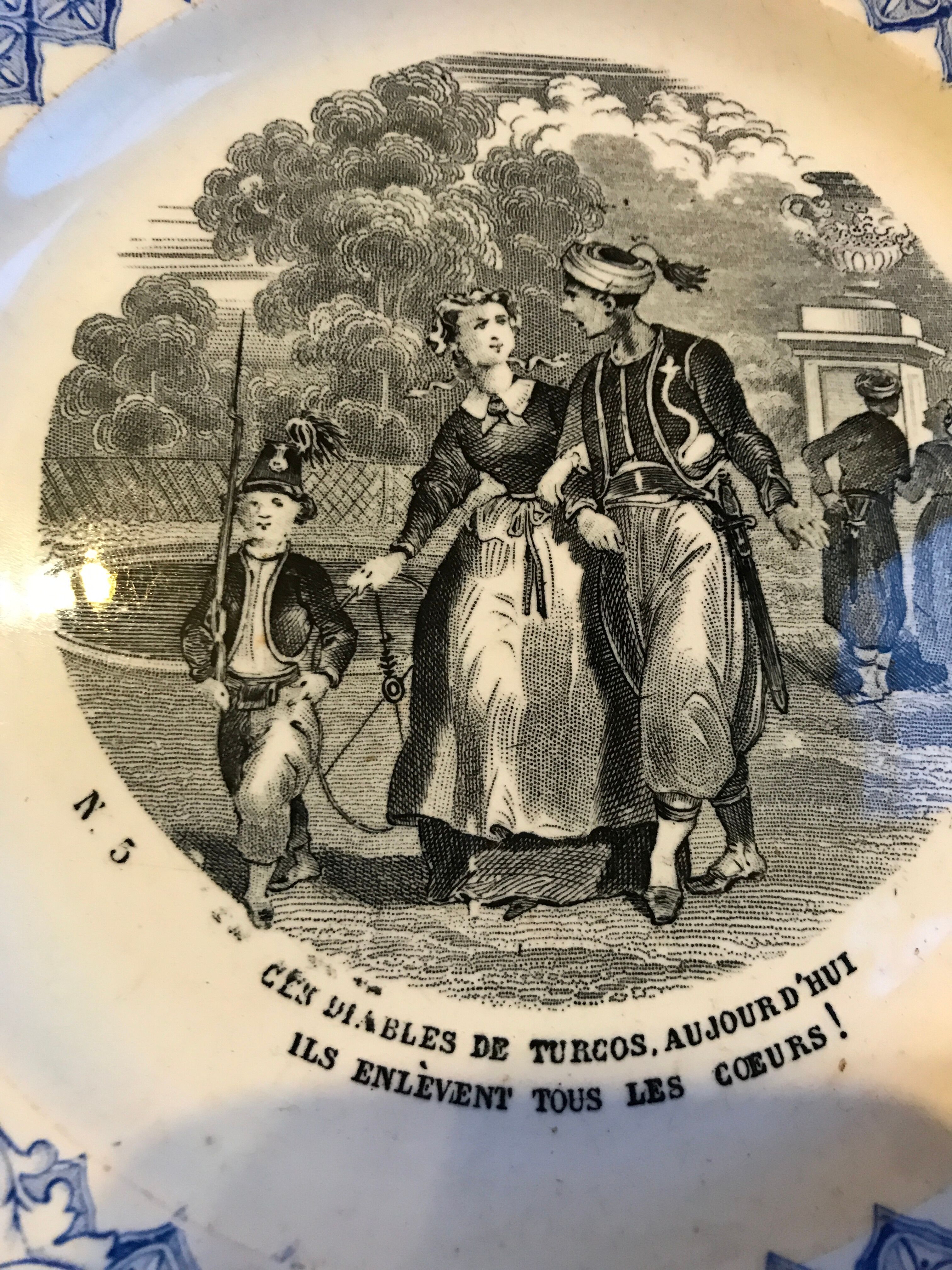 19th Creil Montereau Plate No.5