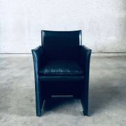 Postmodern Model 401 Break Armchairs by Mario Bellini for Cassina, Italy, 1980s, Set of 6