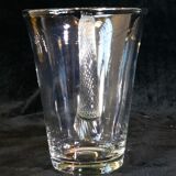 Pichet carafe a orangeade em verre soufflé