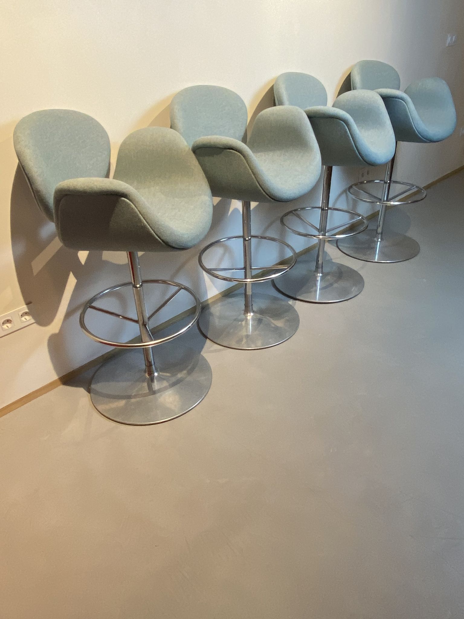 Bar stools by Pierre Paulin for Artifort, 60s