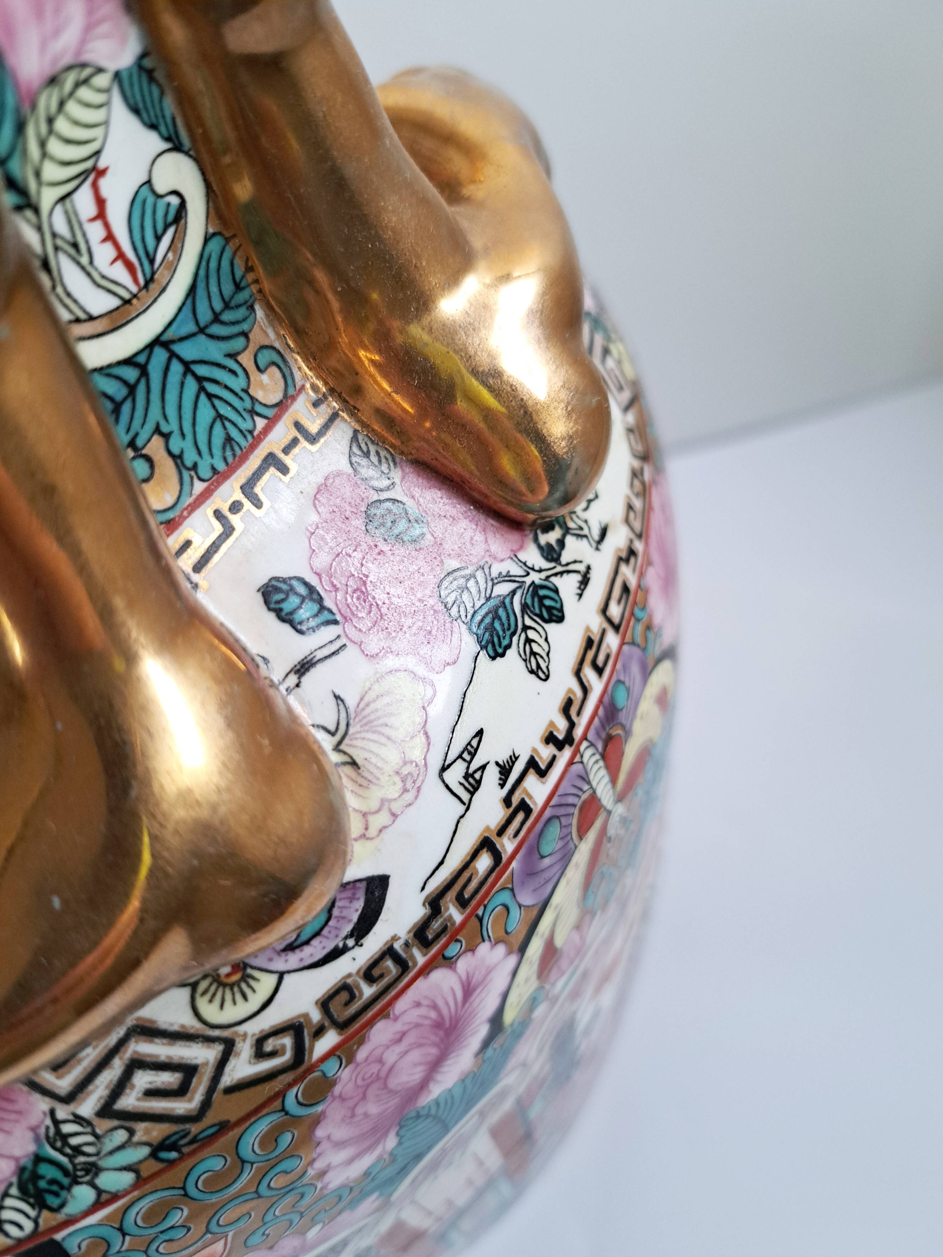 Vase en porcelaine de Chine Qianlong (1736–1795)