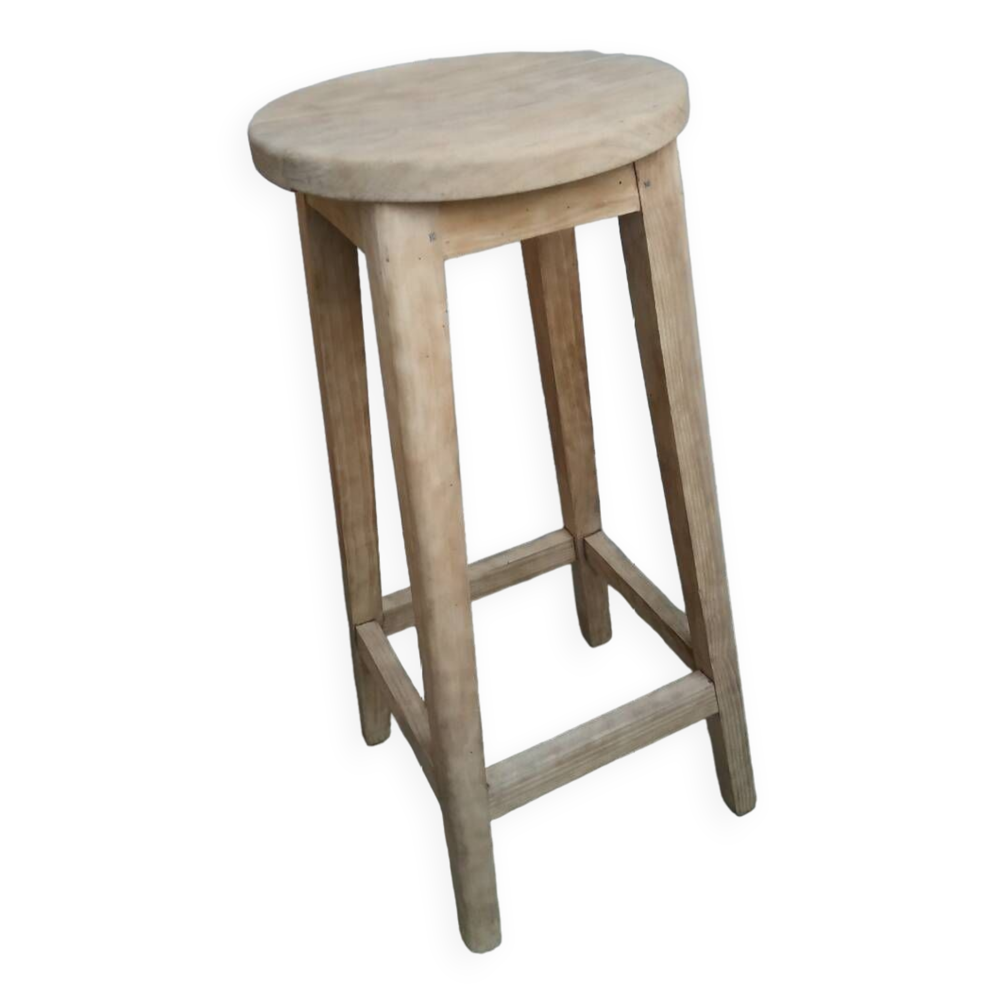 High oak stool
