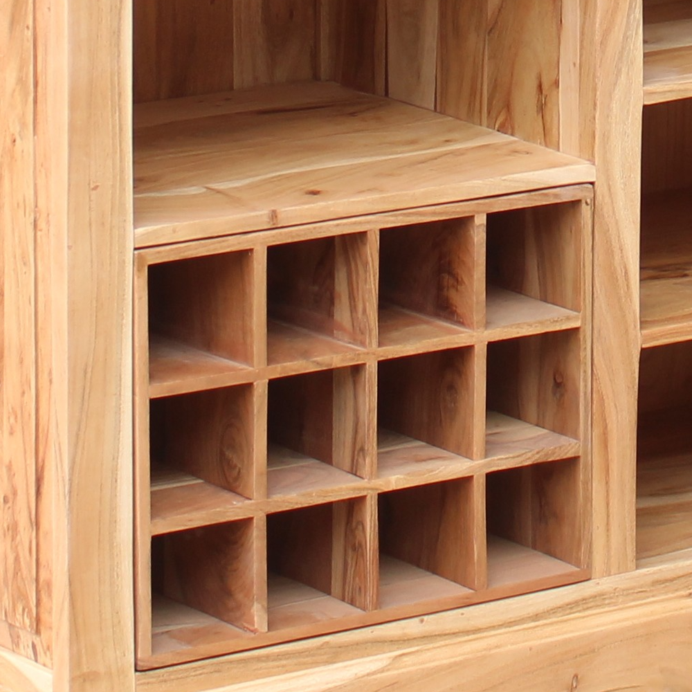 Sells counter bar in solid wood new 120cm