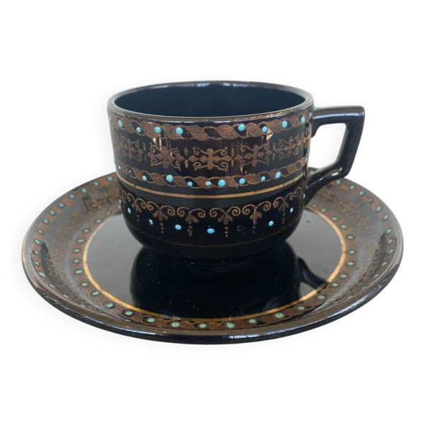 Tasse et soucoupe Victoria Gibson