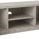 TV furniture Alinéa Louise in white brushed pine
