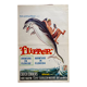 Affiche cinéma originale "Flipper Aventure en Floride" 36x54cm 1963