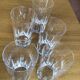 5 Bayel long drink crystal glasses France