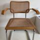 Breuer Cannage Chair with Armrests B64