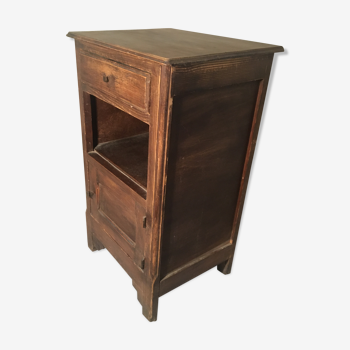 A bedside table sapin 1960/1970