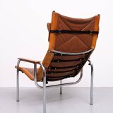 Fauteuil lounge Hans Eichenberger pour Strases Suisse, années 1970