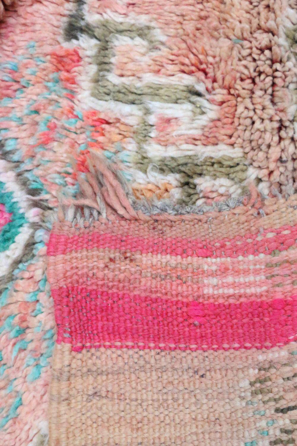 Vintage Moroccan Boujad Rug 158 x 227 cm