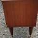 Pair of vintage bedside tables from the 60s in Scandinavian style