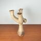 German Studio Pottery Sculptural Candleholder from Hans Fischer, 1980s