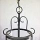 2-light wrought iron lantern