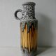 Ceramic vase, fat lava, germany, 70s