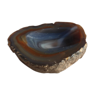 Petrified wood pocket tray