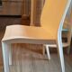 Lot of 4 Kartell "Slick" chairs designed by Philippe Starck - off-white.
