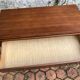 Vintage commode with tapered legs