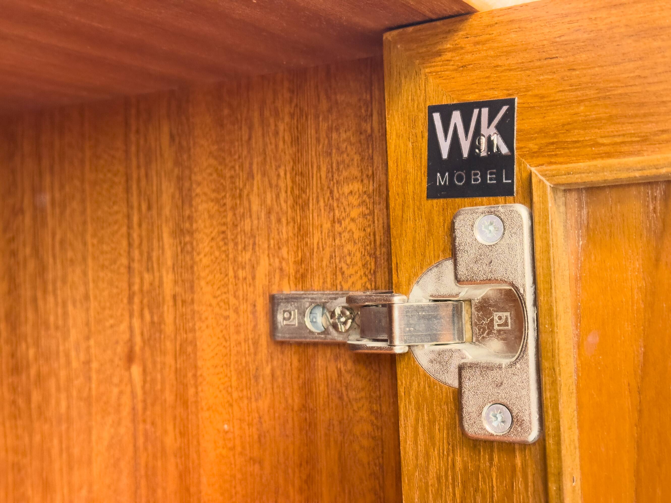 Teak bookcase from WK Möbel, 1960s